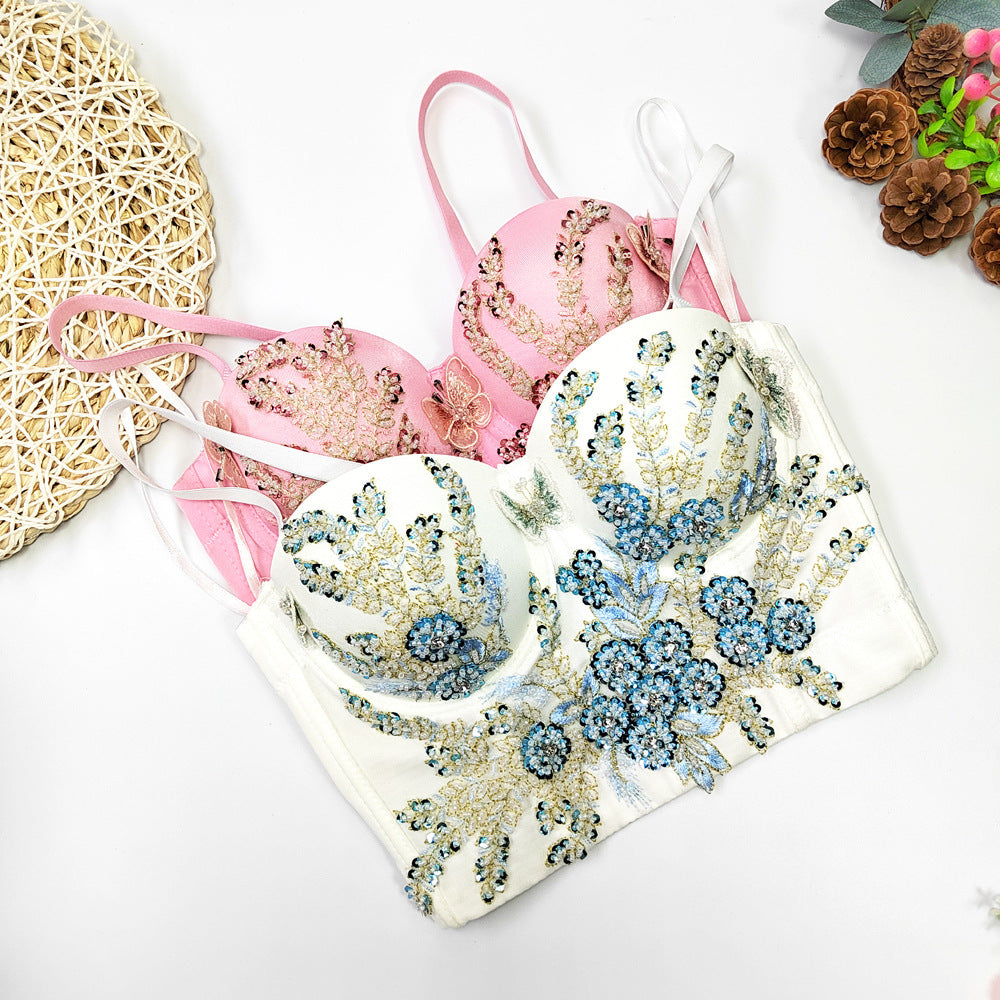 Bustier Cami Corset Soorati Flowers