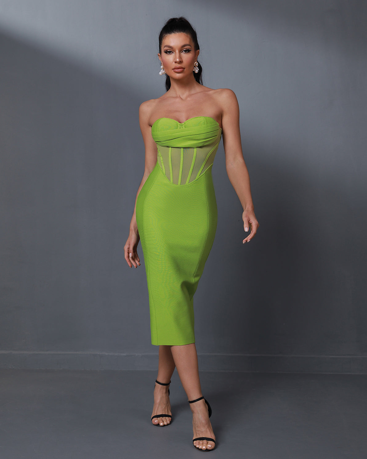 Gani Bandage Midi Dress