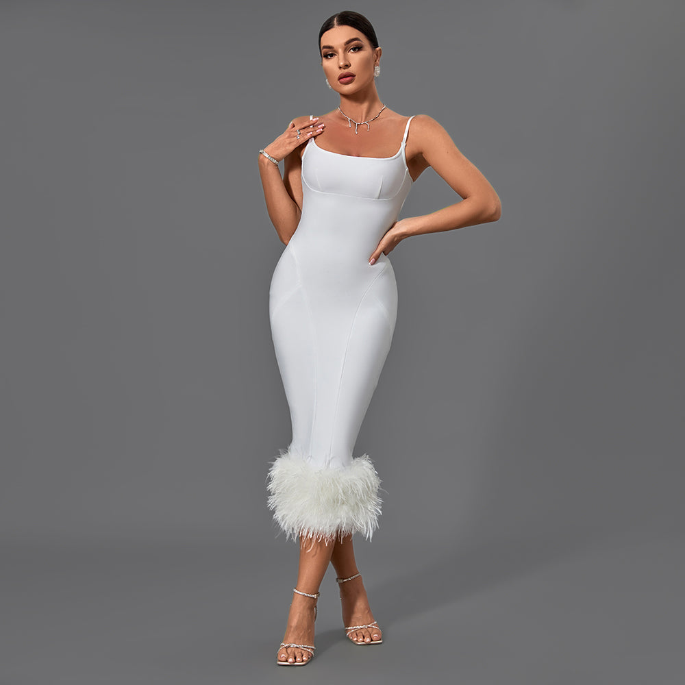 Andy Midi Bandage Dress