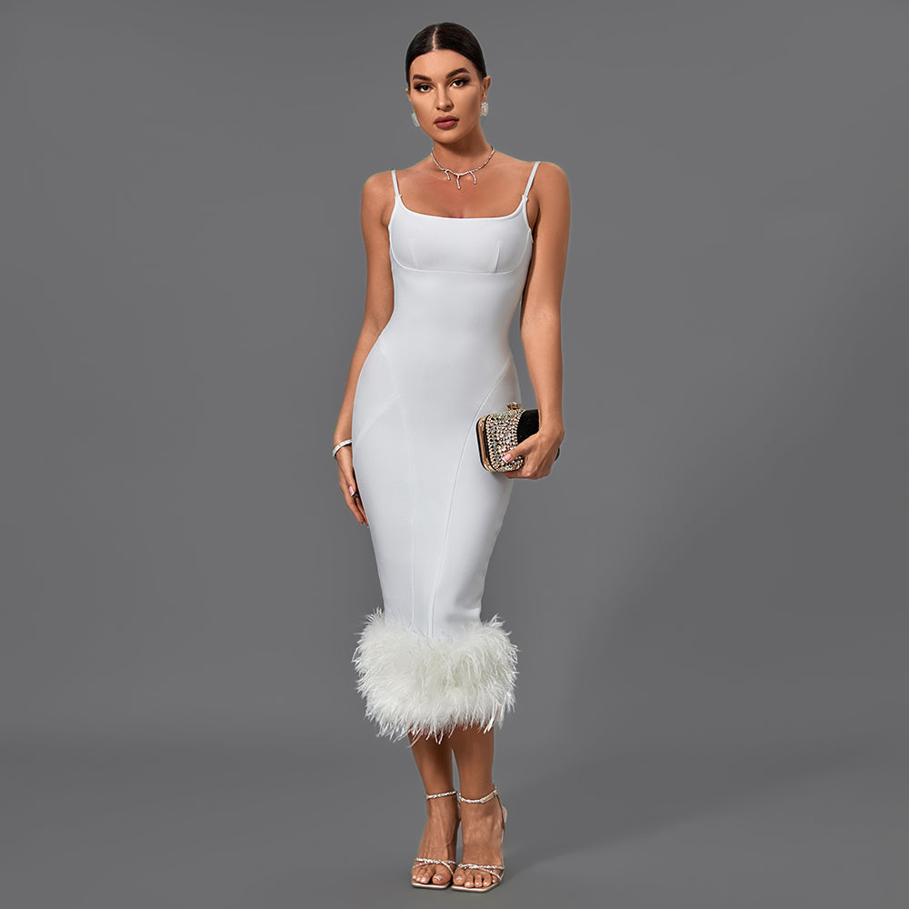 Andy Midi Bandage Dress