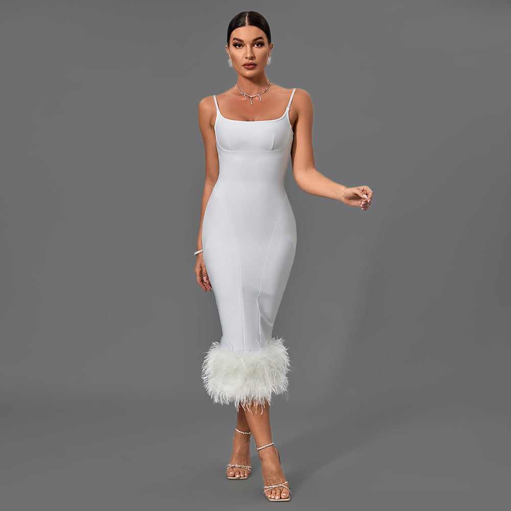 Andy Midi Bandage Dress