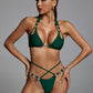 Two Piece Crystal Hasima Bikini