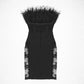 Midi Length Elisa Lace Bandage Dress