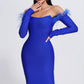 Sahar Bandage Midi Dress