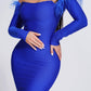 Sahar Bandage Midi Dress