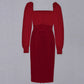 Mandana Midi Velvet Dress