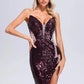 Jigari Sexy Beaded Maria Midi Dress