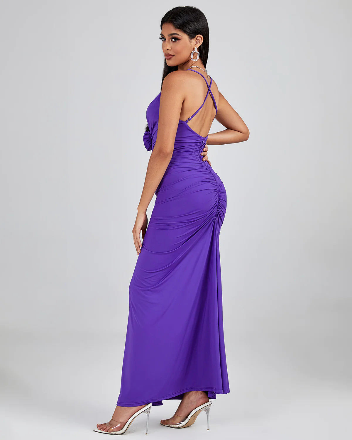 Bonny Midi Backless Dress