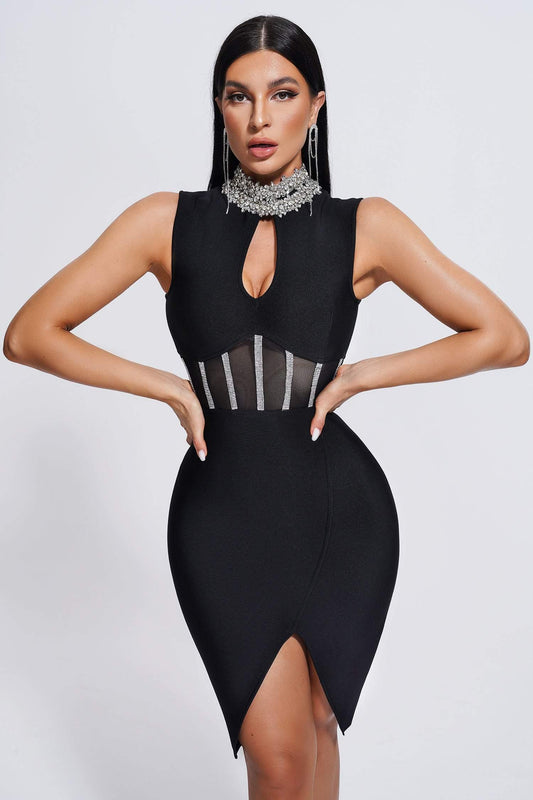 Megan Swan Bandage Midi Dress