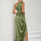 Mehri Midi Maxi Khaki Dress