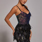 Mini Tala Sequin Feather Dress