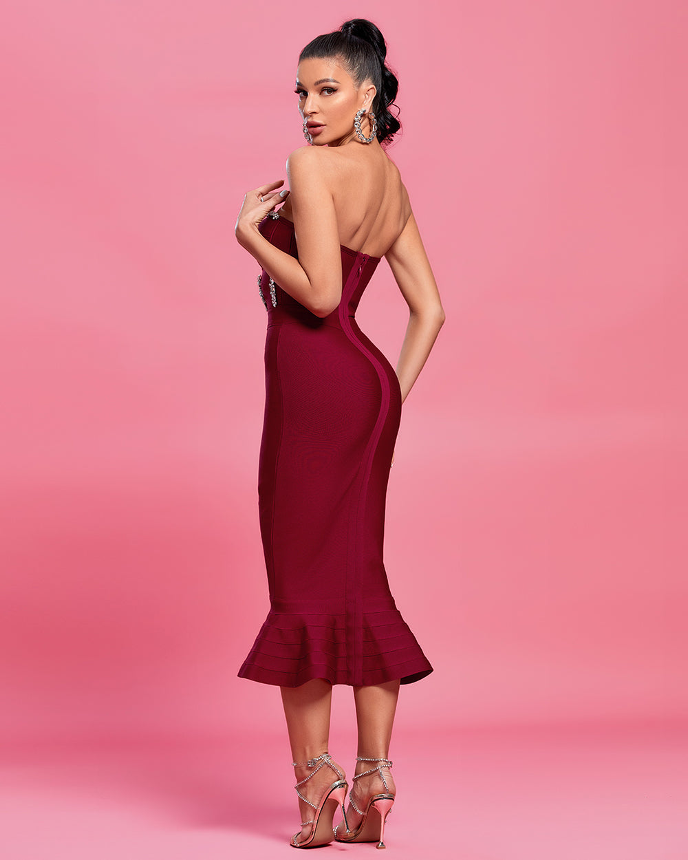 Telka Midi Bandage Dress