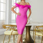 Isabella Midi Bandage Dress