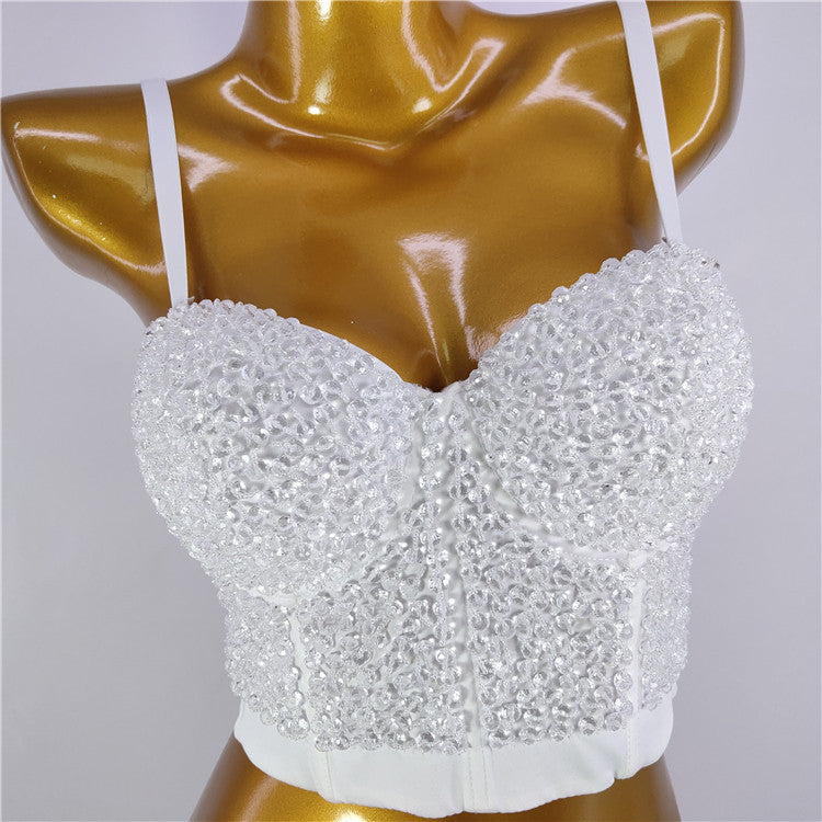 Bustier Cami Corset Bridal White