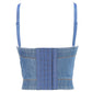 Bustier Cami Corset Denim