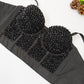 Bustier Cami Corset Black Swan