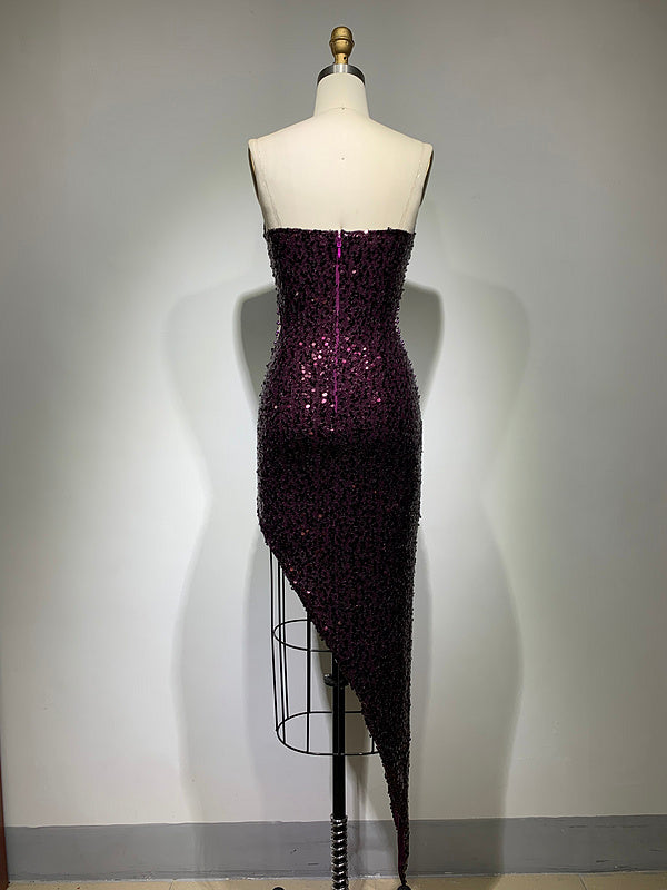 Jigari Sexy Beaded Maria Midi Dress